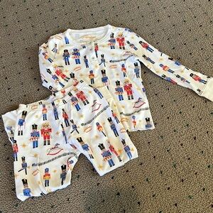 Petidoux 100% Pima Cotton Nutcracker pajamas size 3